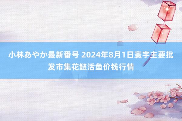 小林あやか最新番号 2024年8月1日寰宇主要批发市集花鲢活鱼价钱行情