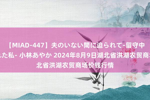 【MIAD-447】夫のいない間に迫られて-留守中に寝取られた私- 小林あやか 2024年8月9日湖北省洪湖农贸商场价钱行情