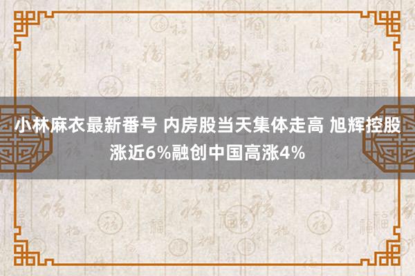 小林麻衣最新番号 内房股当天集体走高 旭辉控股涨近6%融创中国高涨4%